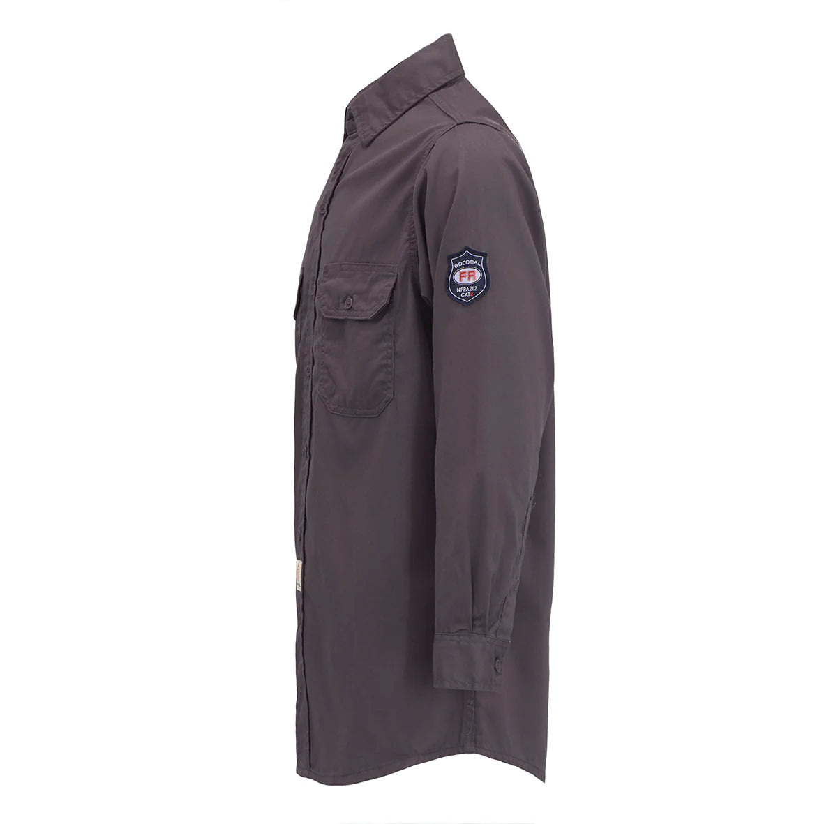 Bocomal Solid Button Up