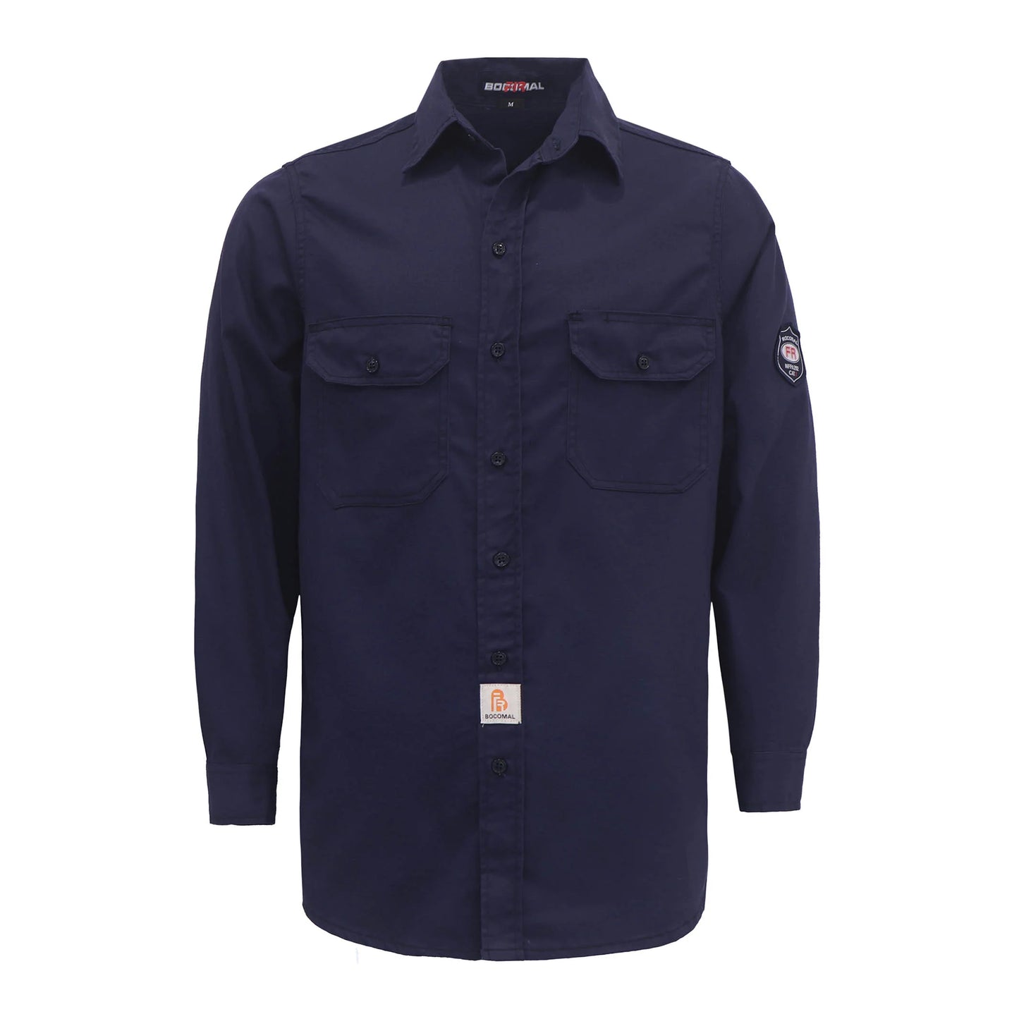 Bocomal Solid Button Up