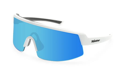 BOMB RIPPA Safety - Polarized Ice Blue Mirror White