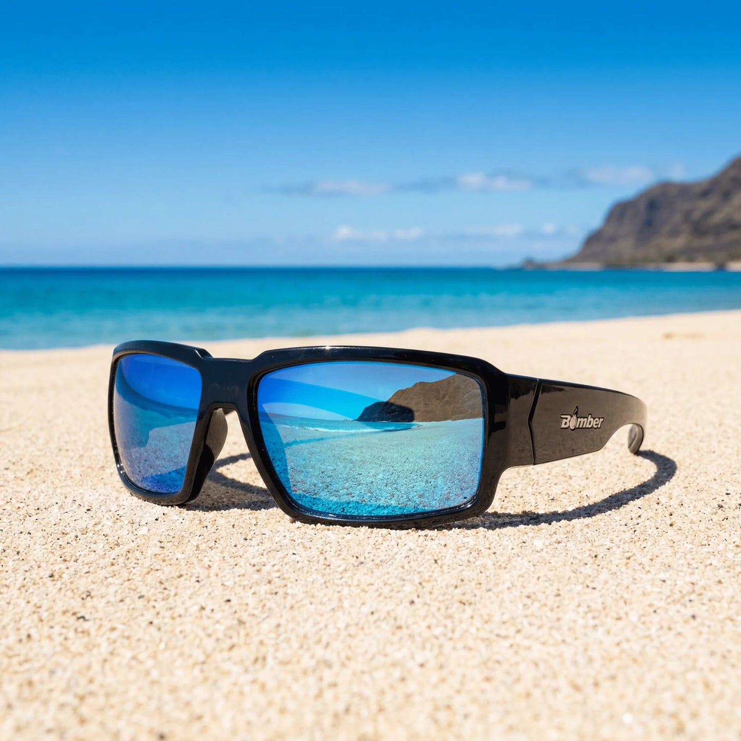 BOOGIE Safety - Polarized Ice Blue Mirror