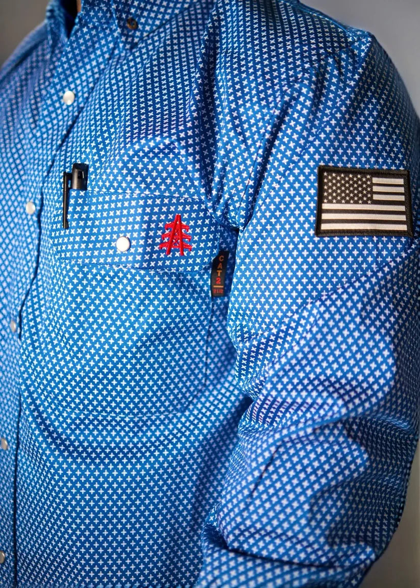 Static Pearl Snap Longsleeve