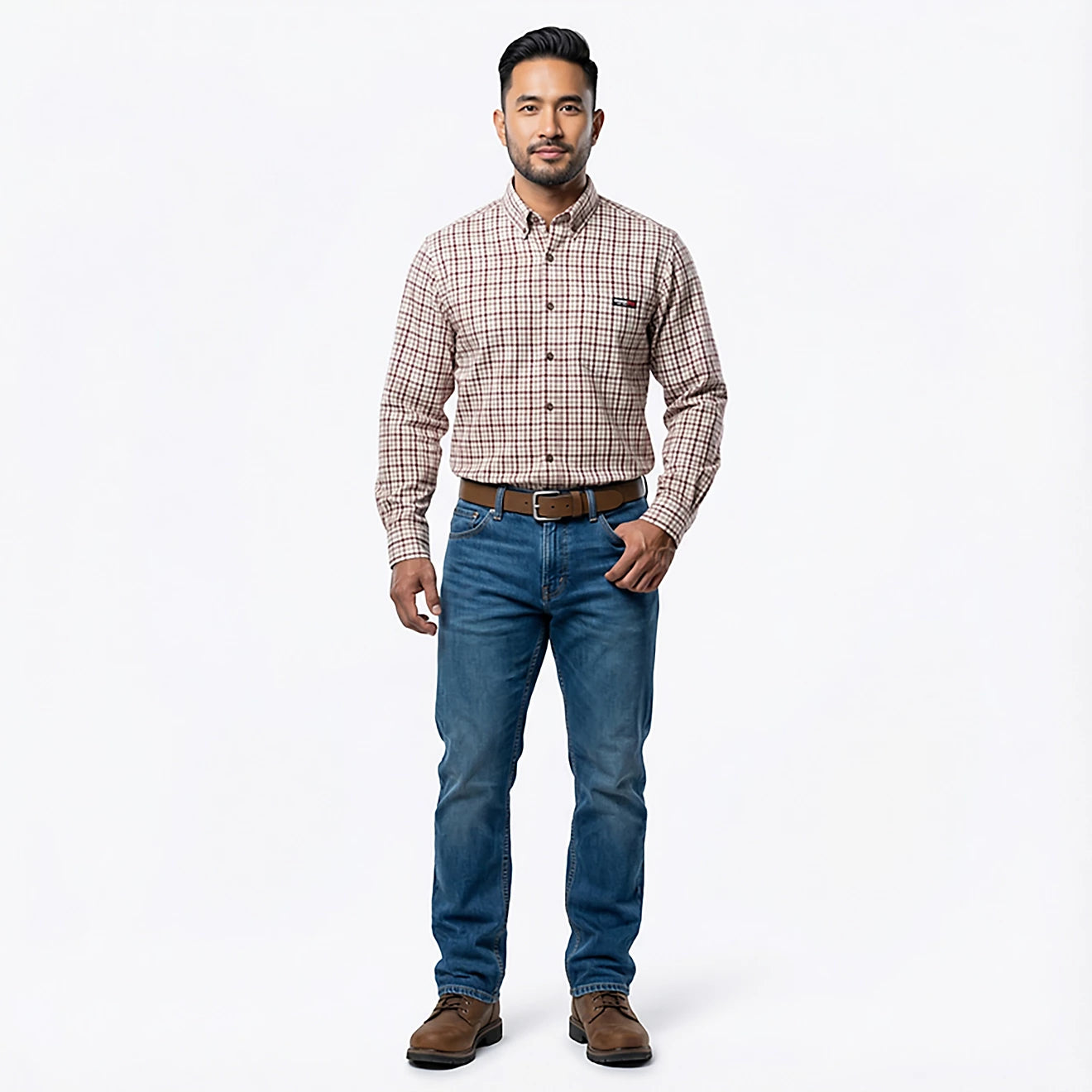 Wolverine Plaid LS Shirt