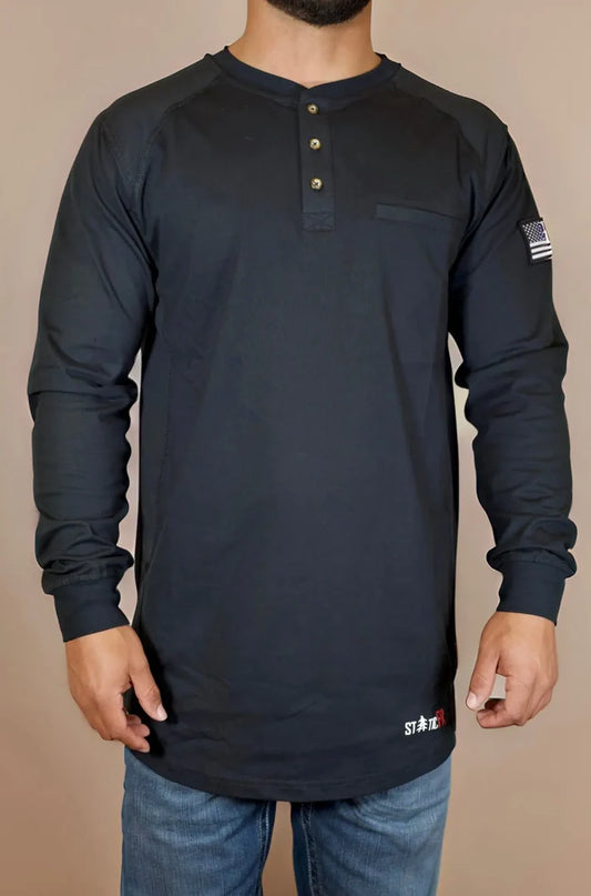 Static Henley LS