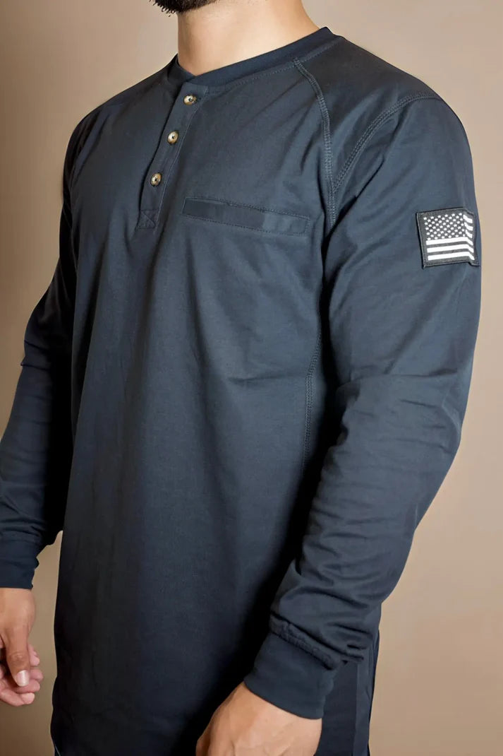 Static Henley LS