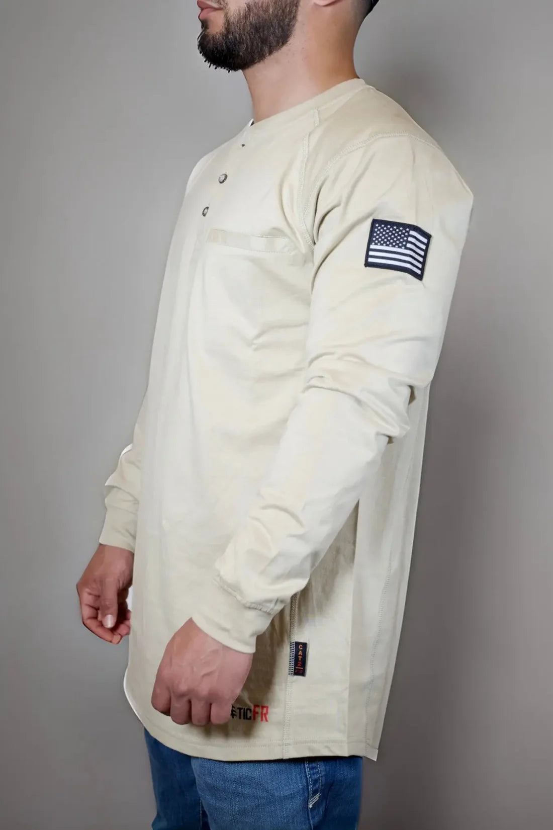 Static Henley LS
