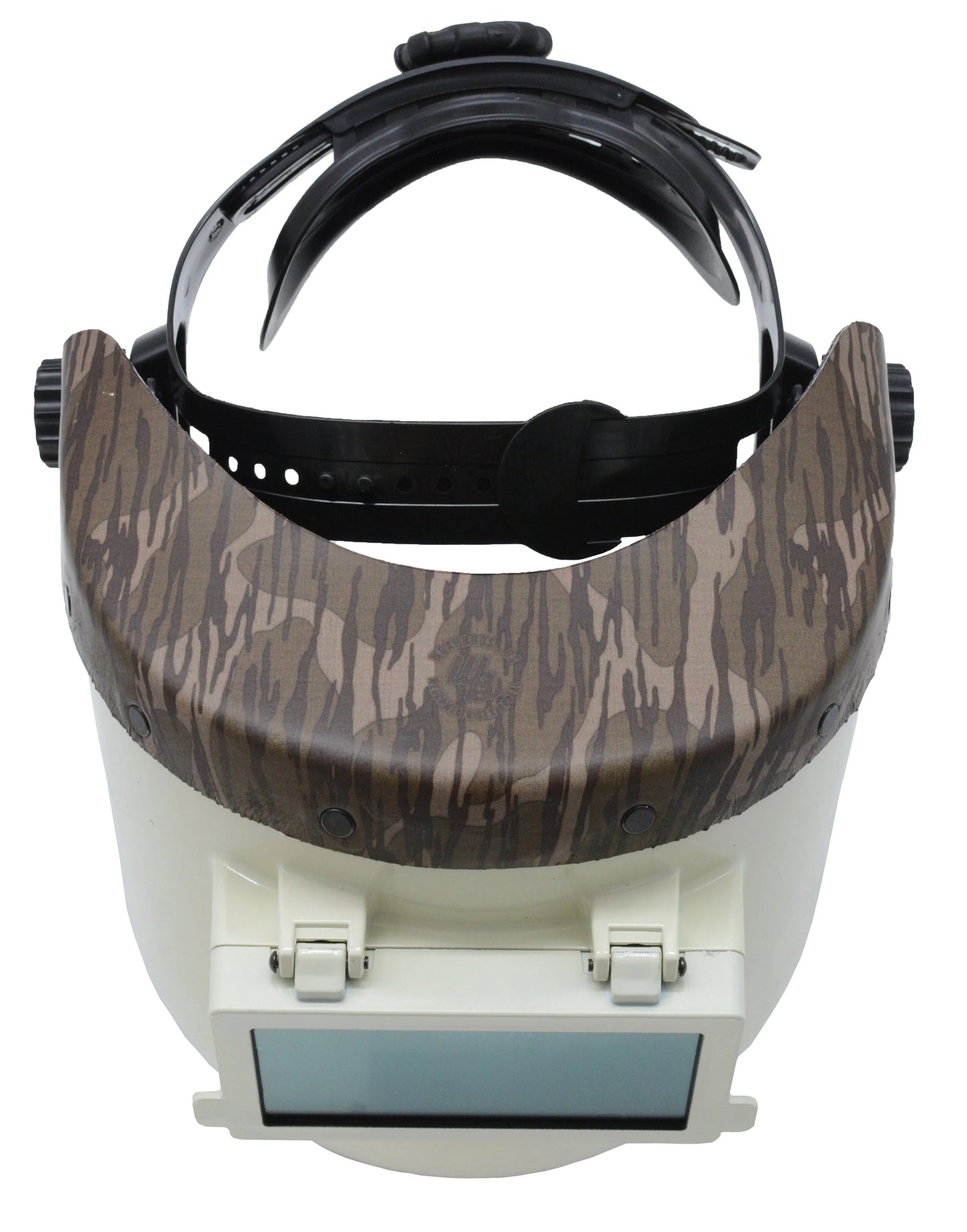 Bottom Lands Camo Chopped Top Welding Hood